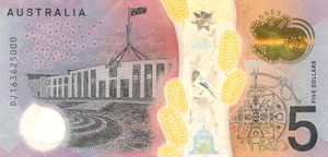 Australia, 5 Dollar, P62
