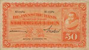 Netherlands Indies, 50 Gulden, P72c