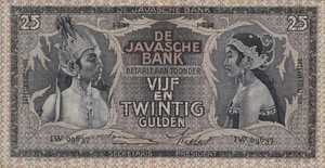 Netherlands Indies, 25 Gulden, P80c
