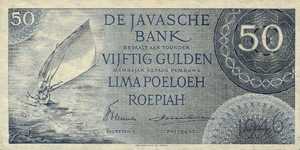 Netherlands Indies, 50 Gulden, P93