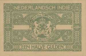 Netherlands Indies, 1/2 Gulden, P102