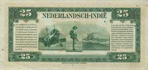 Netherlands Indies, 25 Gulden, P115a
