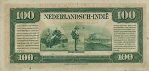 Netherlands Indies, 100 Gulden, P117a