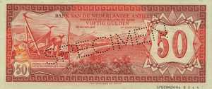 Netherlands Antilles, 50 Gulden, P18s
