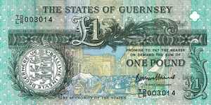 Guernsey, 1 Pound, P62