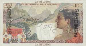 Reunion, 100 Franc, P45s