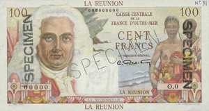 Reunion, 100 Franc, P45s