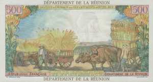 Reunion, 10 New Franc, P54a