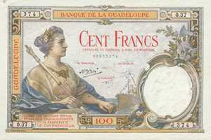 Guadeloupe, 100 Franc, P16