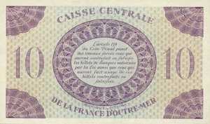 Guadeloupe, 10 Franc, P27a