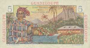 Guadeloupe, 5 Franc, P31