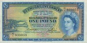 Bermuda, 1 Pound, P20a