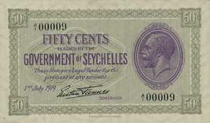 Seychelles, 50 Cent, P1a