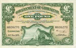 Gibraltar, 1 Pound, P18c