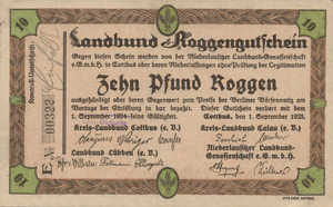Germany, 10 Pfund Roggen, C014