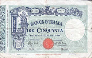 Italy, 50 Lira, P47c