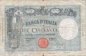 Italy, 50 Lira, P65