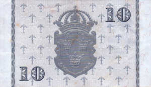 Sweden, 10 Krone, P40l