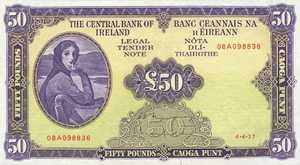 Ireland, Republic, 50 Pound, P68c