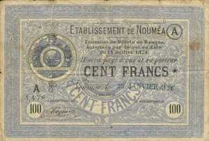 New Caledonia, 100 Franc, P8