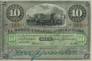 Cuba, 10 Peso, P49a
