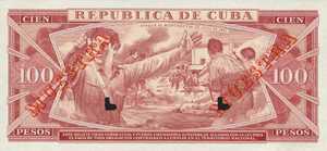 Cuba, 100 Peso, P99s