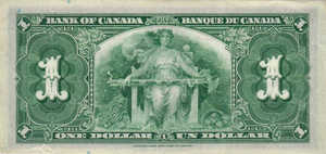 Canada, One Dollar, P58a, BC-21a