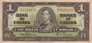 Canada, One Dollar, P58a, BC-21a