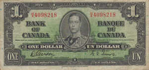 Canada, 1 Dollar, P58b, BC-21b