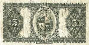 Uruguay, 5 Peso, P10
