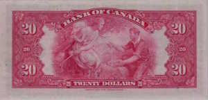 Canada, 20 Dollar, P46b, BC-9b