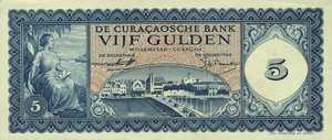 Curaçao, 5 Gulden, P38