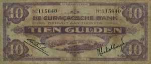 Curaçao, 10 Gulden, P9