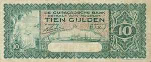 Curaçao, 10 Gulden, P16