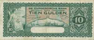 Curaçao, 10 Gulden, P23