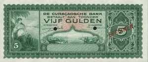 Curaçao, 5 Gulden, P25s2