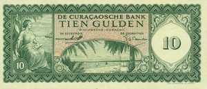 Curaçao, 10 Gulden, P39