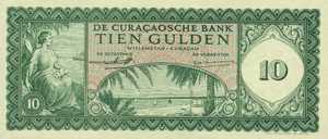 Curaçao, 10 Gulden, P46