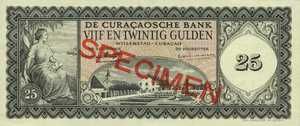 Curaçao, 25 Gulden, P47s