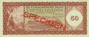 Curaçao, 50 Gulden, P48s