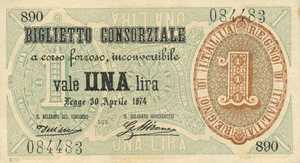 Italy, 1 Lira, P2