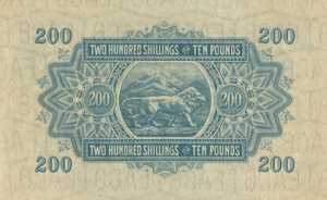 East Africa, 200 Shilling, P17