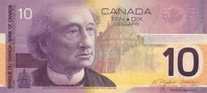 Canada, 10 Dollar, P102d