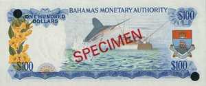 Bahamas, 100 Dollar, P33as2