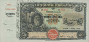 Mozambique, 50,000 Real, P42s