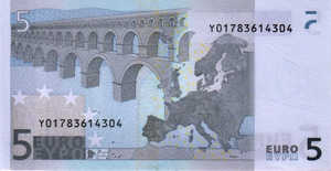 European Union, 5 Euro, P1y