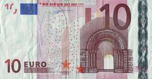 European Union, 10 Euro, P0002t, B102z1