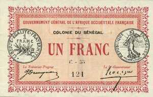 Senegal, 1 Franc, P2b