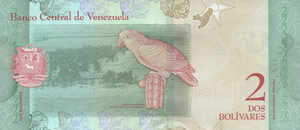 Venezuela, 2 Bolivar, P101New, B371a
