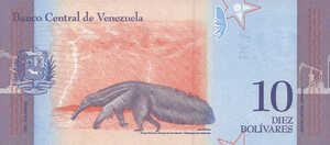 Venezuela, 10 Bolivar, P103New, B373a